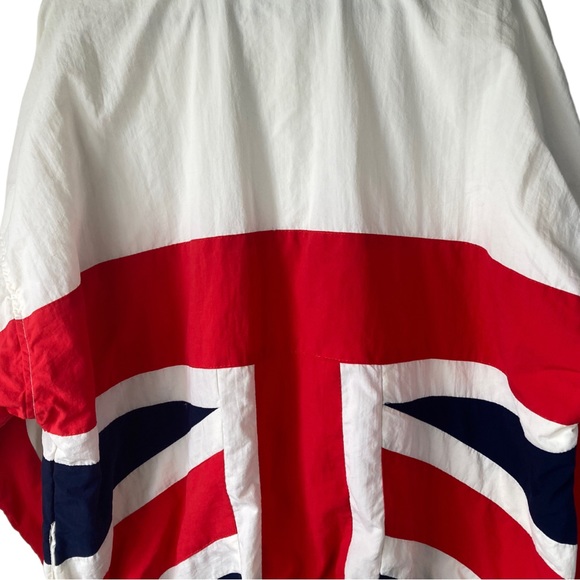 Vintage Great Britain Diving Team Blue Red White Speedo Track Jacket - Picture 4 of 16